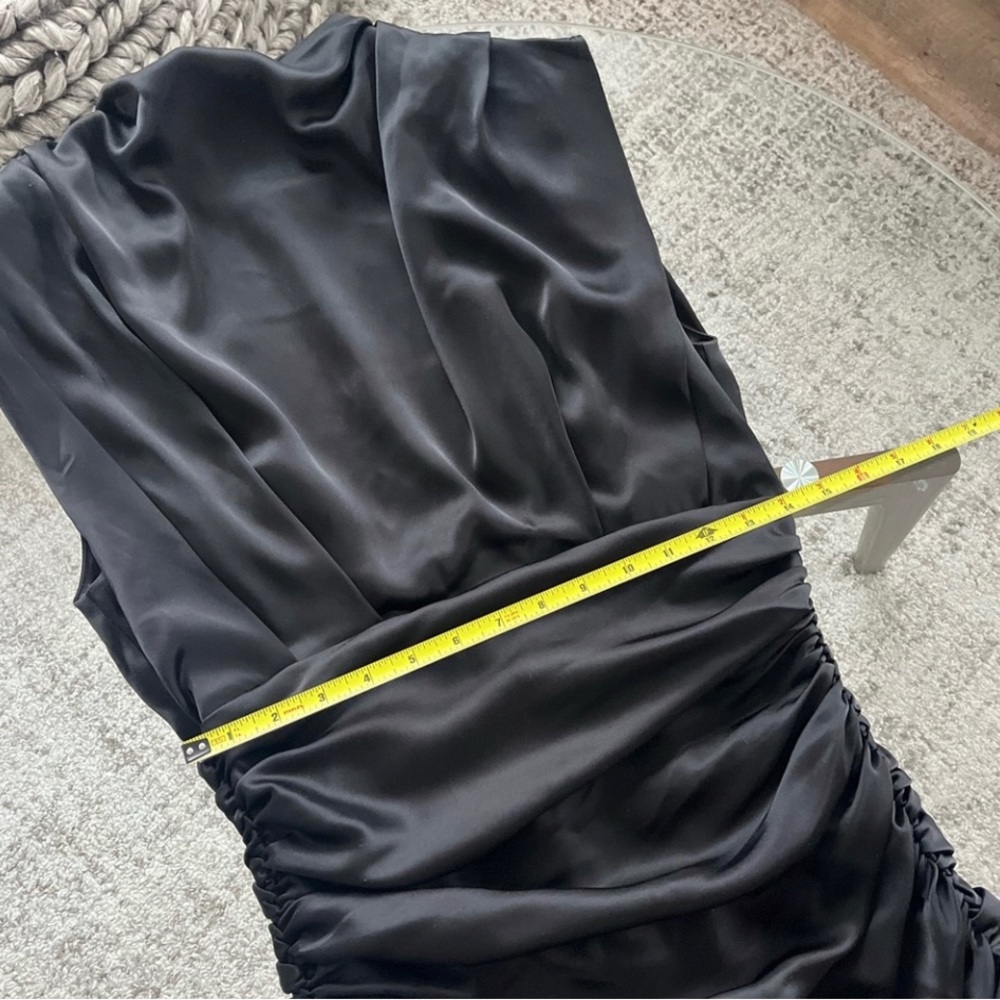 Aritzia Babaton Hasek Satin Formal Elegant Wedding Guest Party Dress Sz 8 - Picture 10 of 15